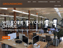 Tablet Screenshot of newbedfordcoworking.com